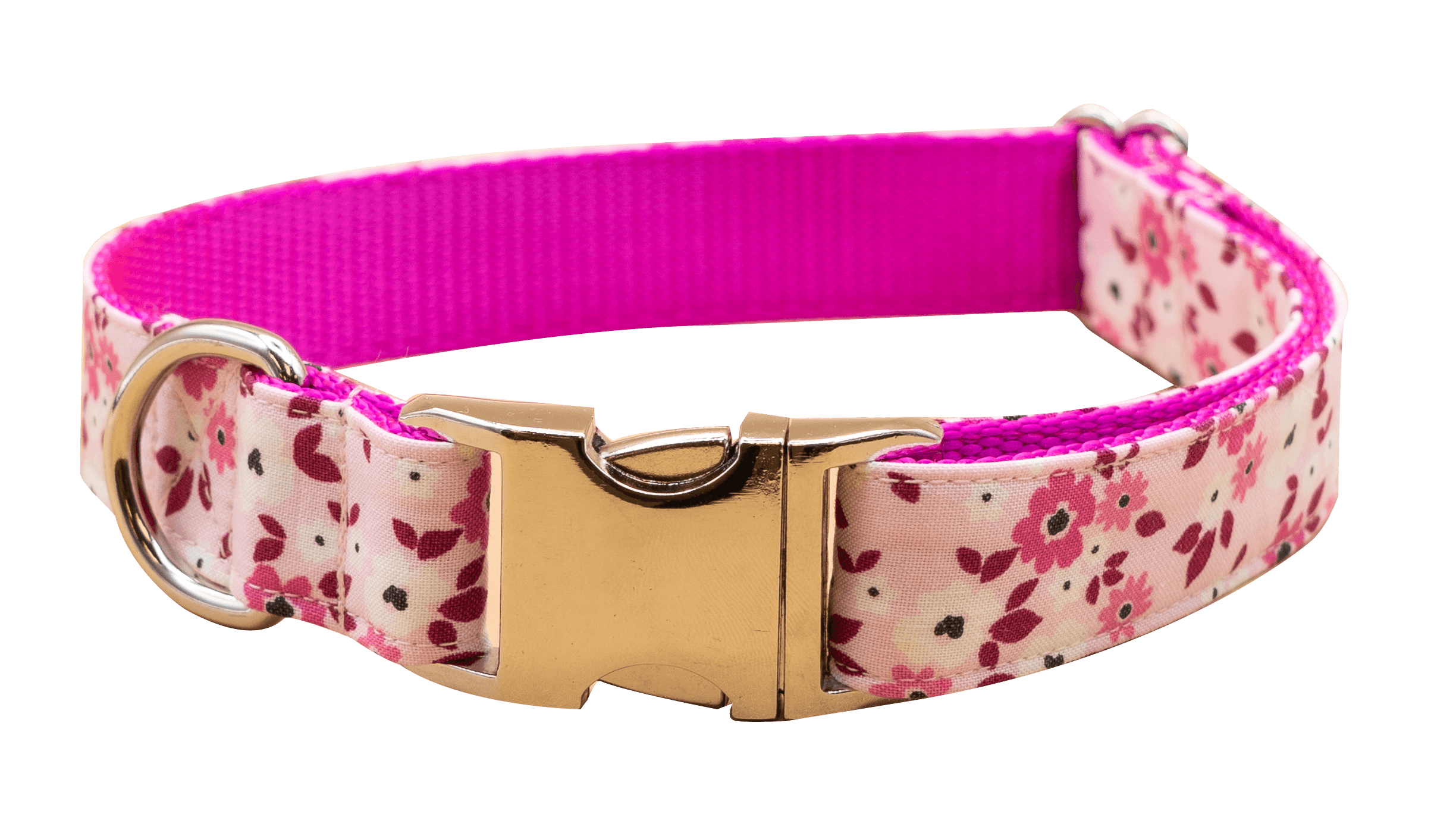 Fuschia Flower Collar