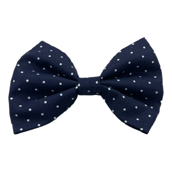 Aspirin Dot Navy Bowtie