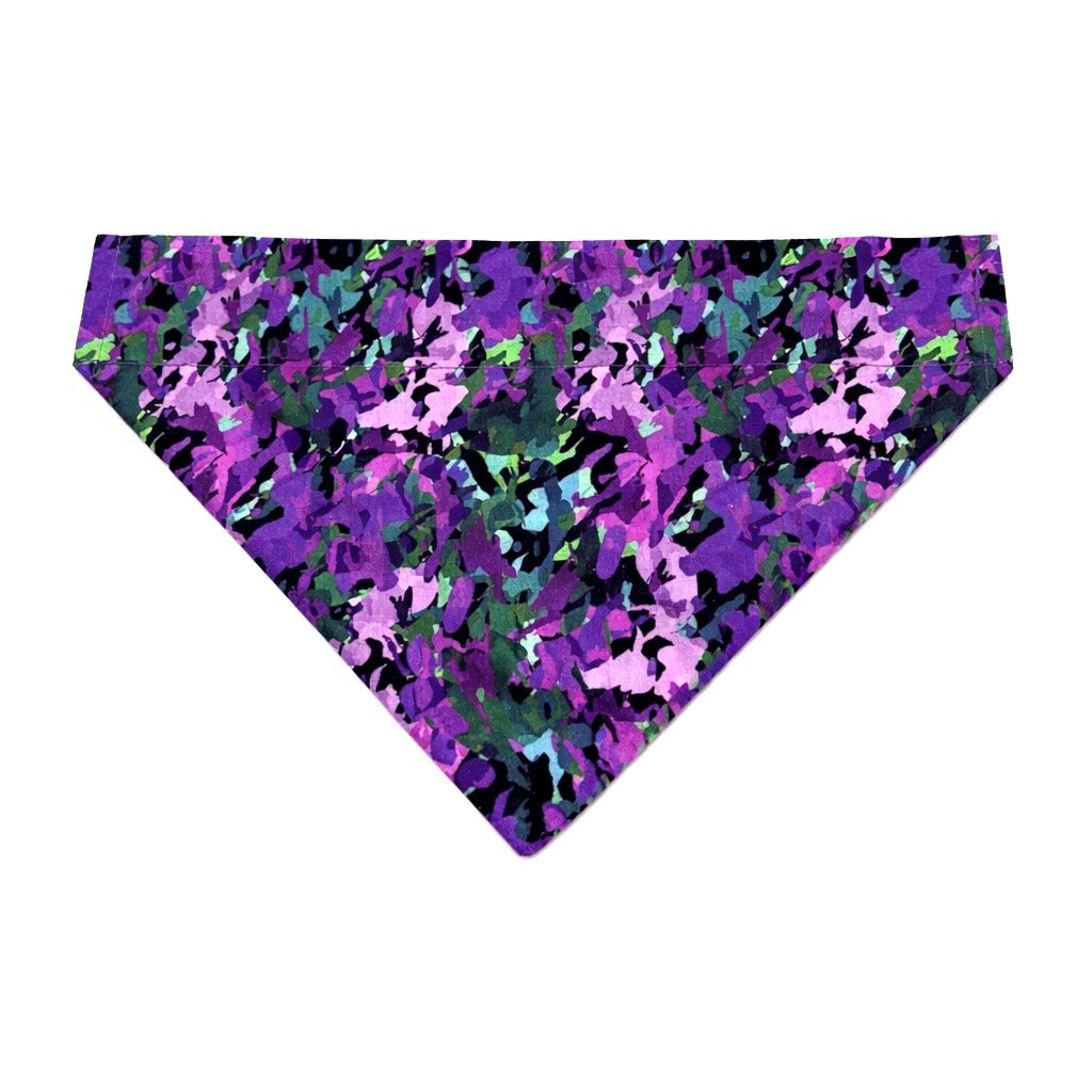 Purple Camo Bandana