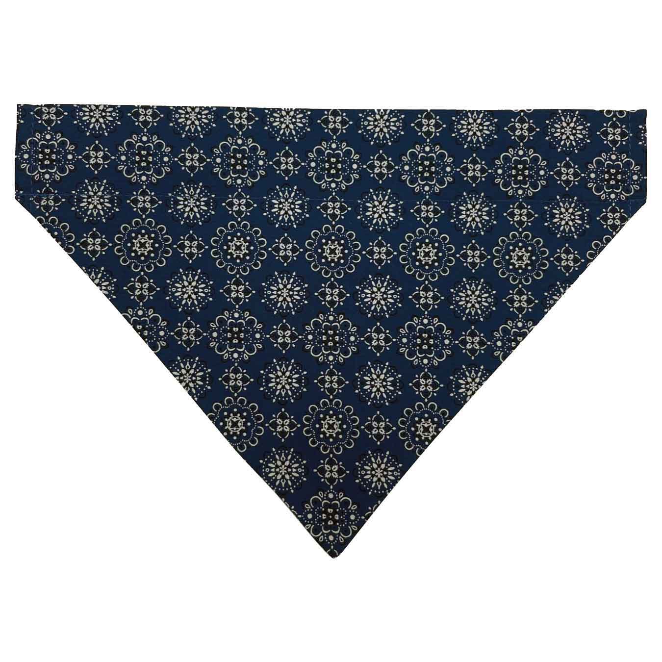 Parisian Blue Slip Over Collar Bandana