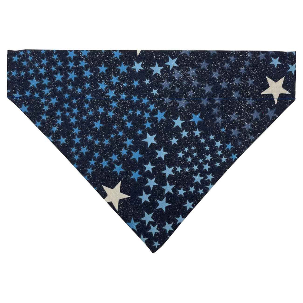 Blue Stars Slip Over Collar Bandana