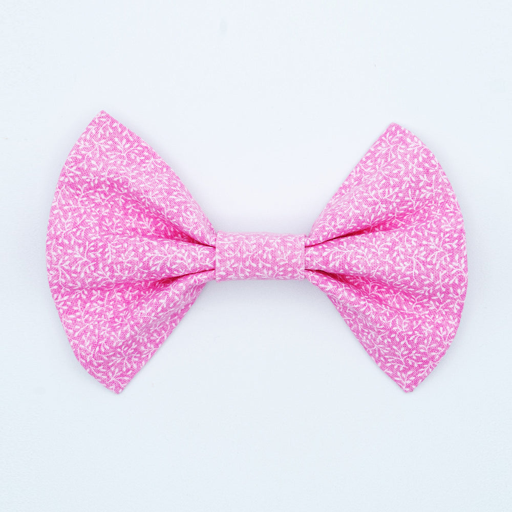 Pink Vines Bowtie