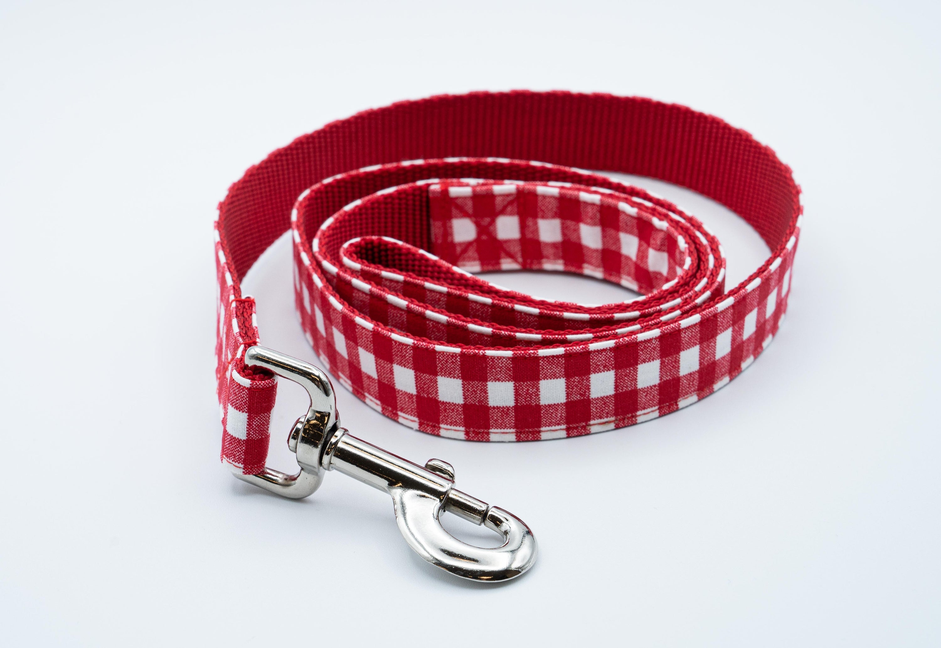 RED GINGHAM - LEASH