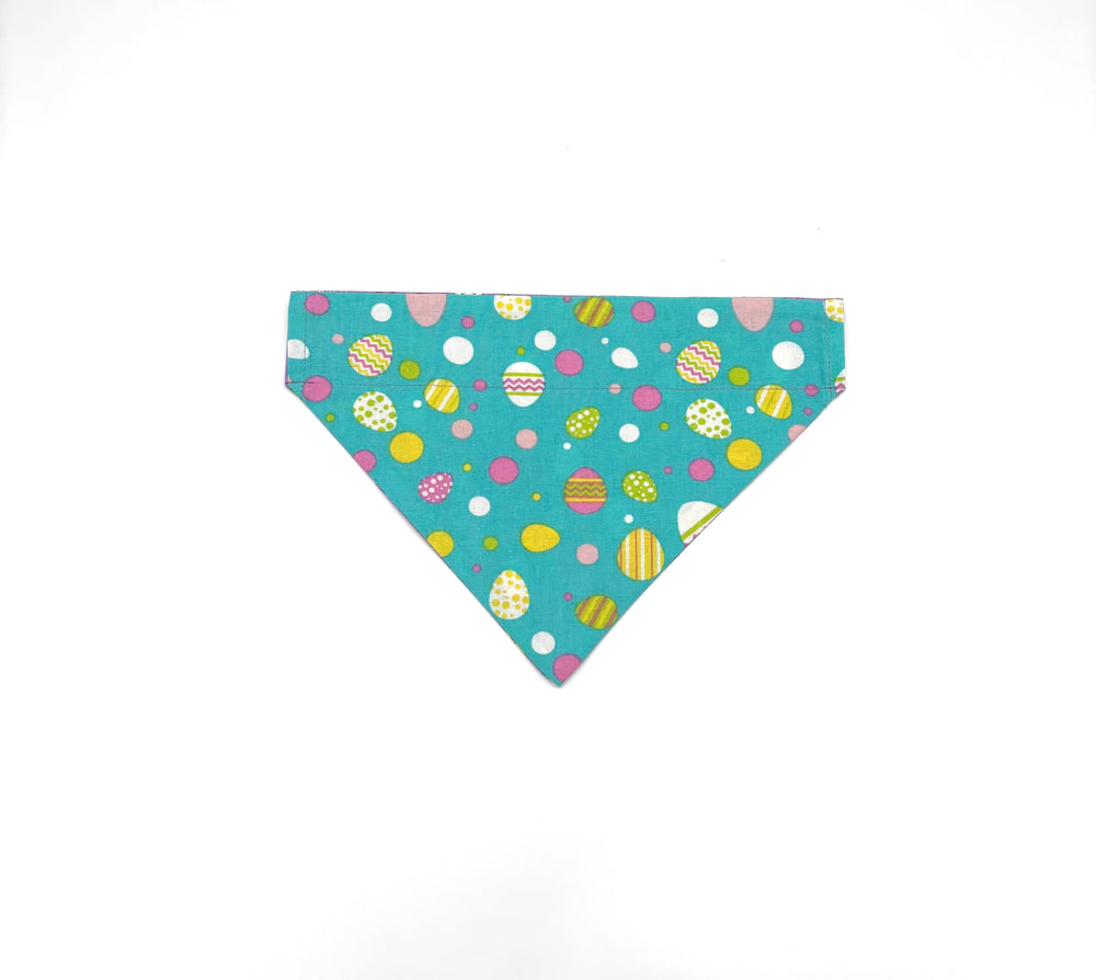 Easter Pastel Eggs Slip Over Collar Bandana