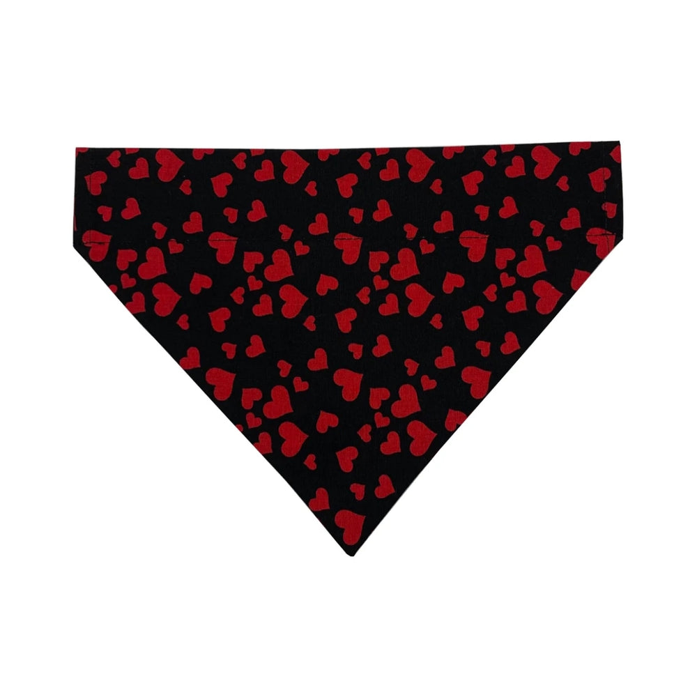 Heart of Hearts Slip Over Collar Bandana