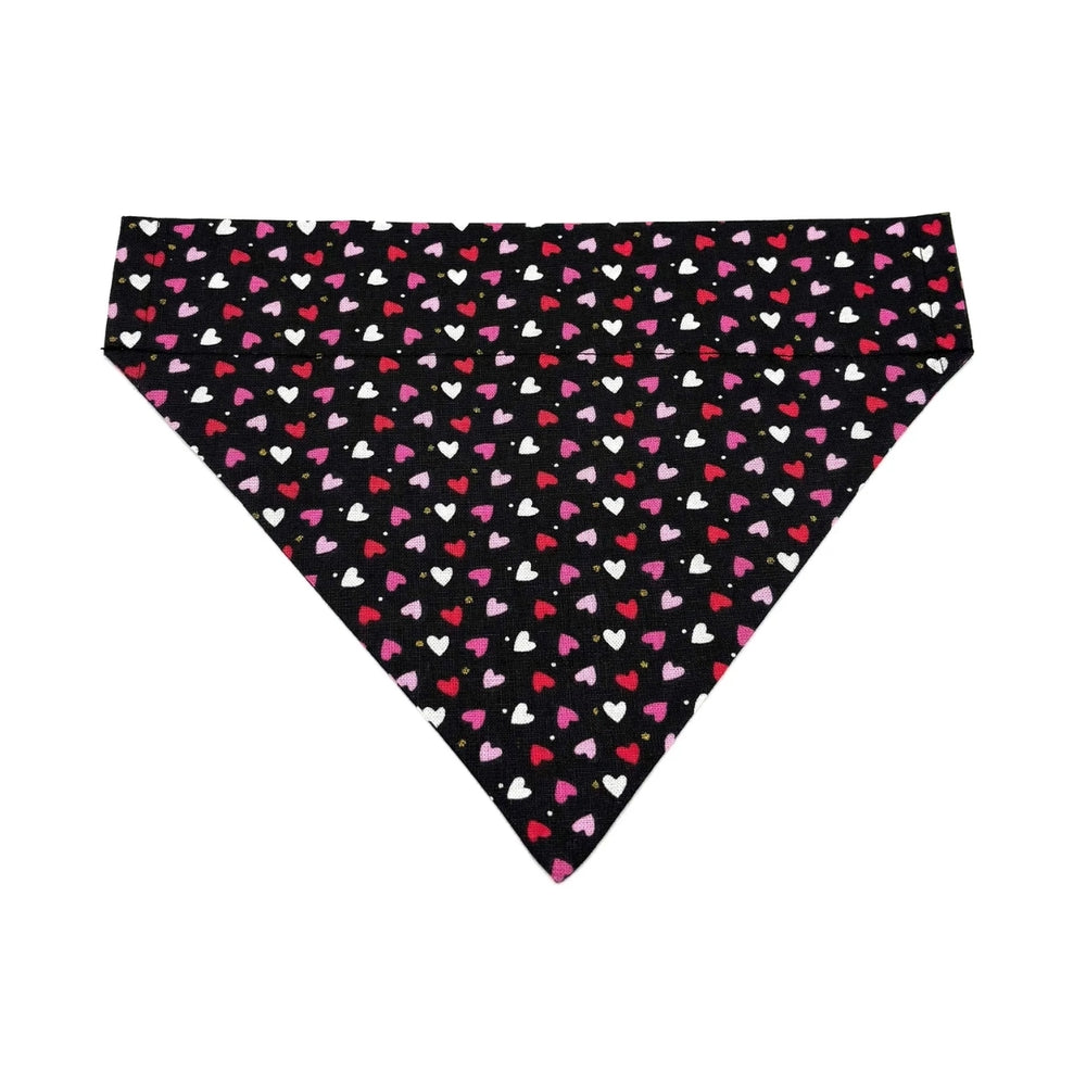 Baby Hearts Slip over Collar Bandana