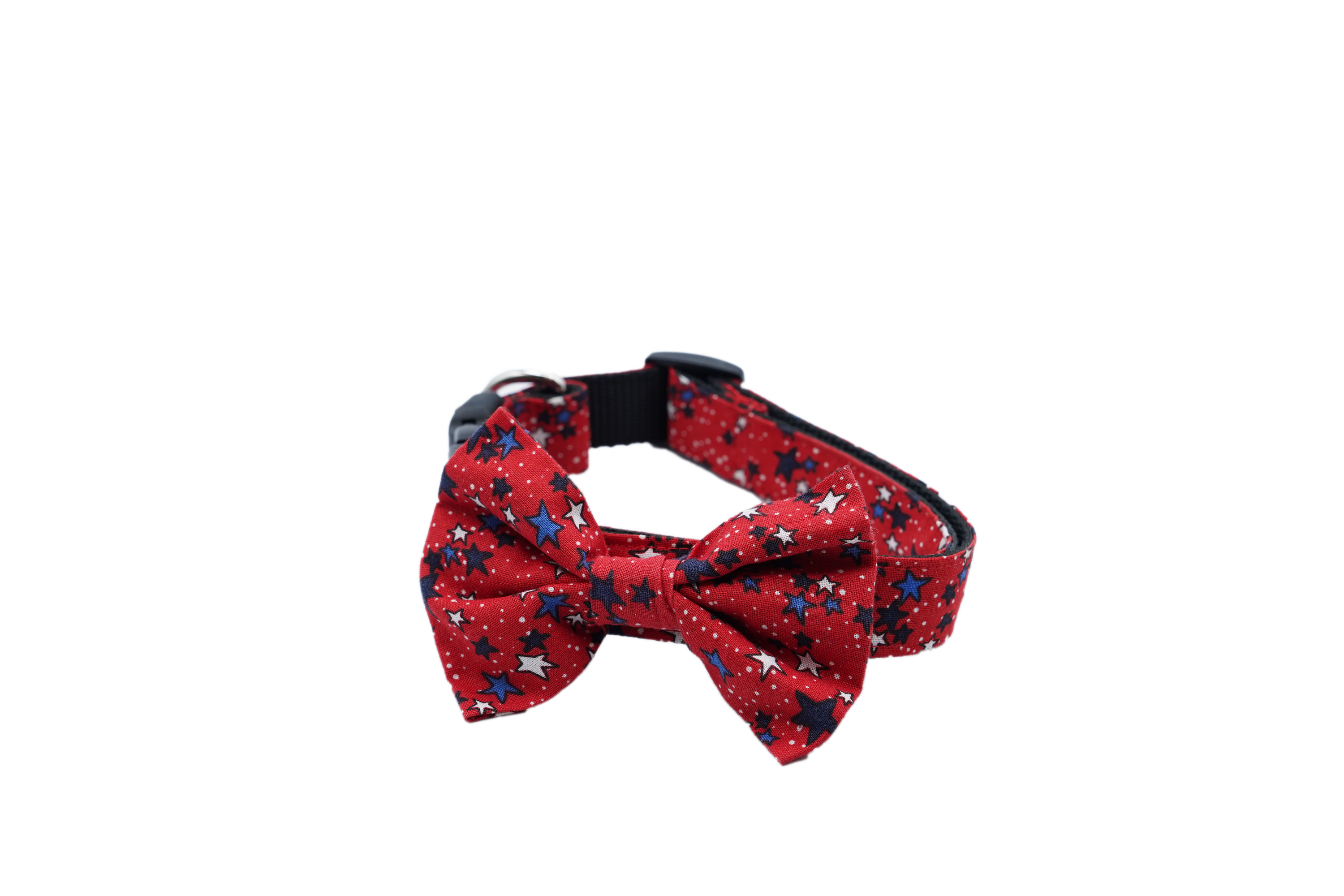 Patriotic Red Bowtie Collar