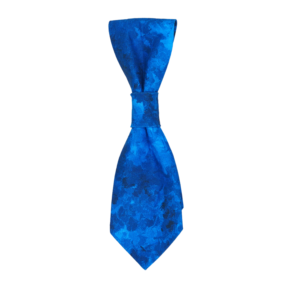 Teal Watercolor Tie