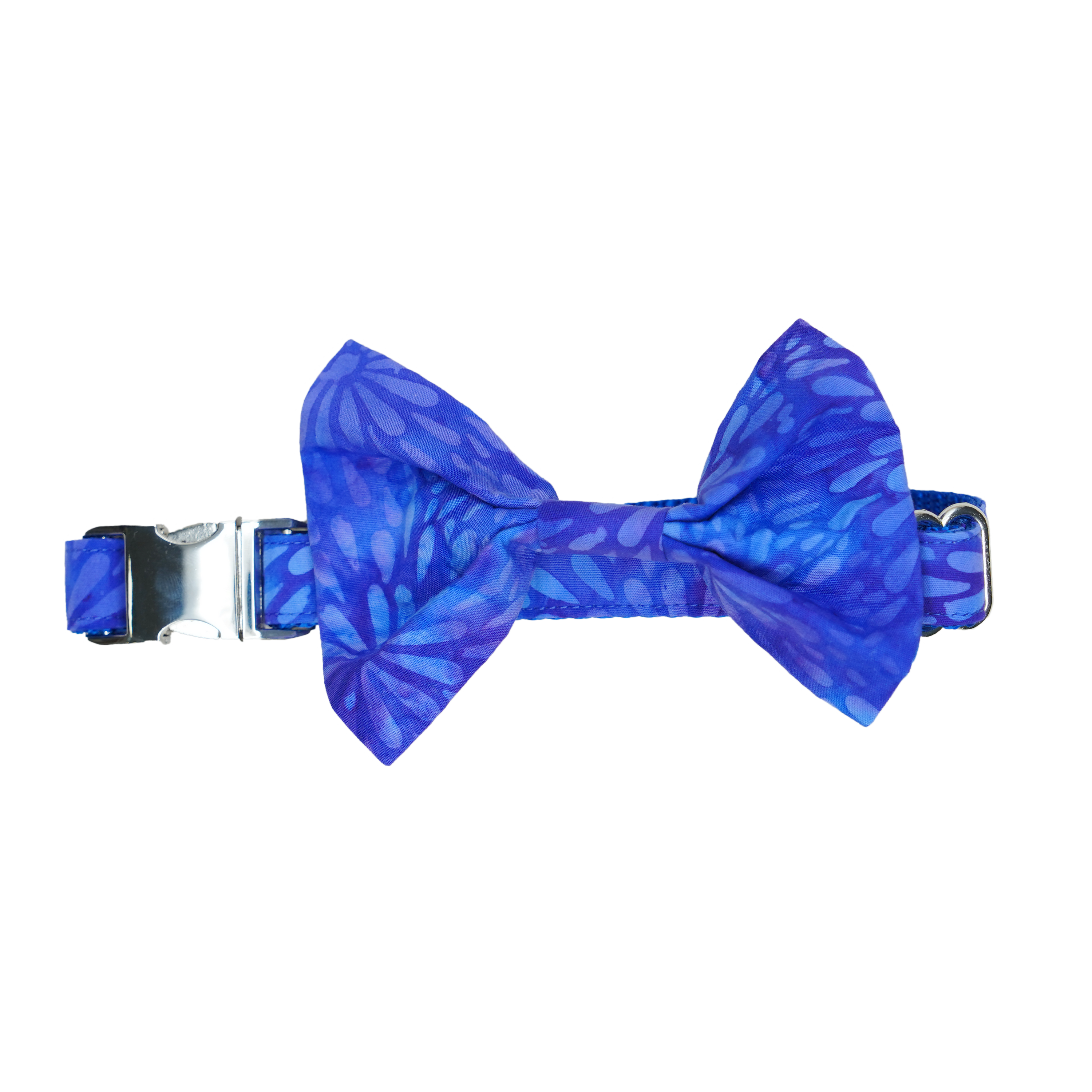 Purple Petals Bowtie Collar