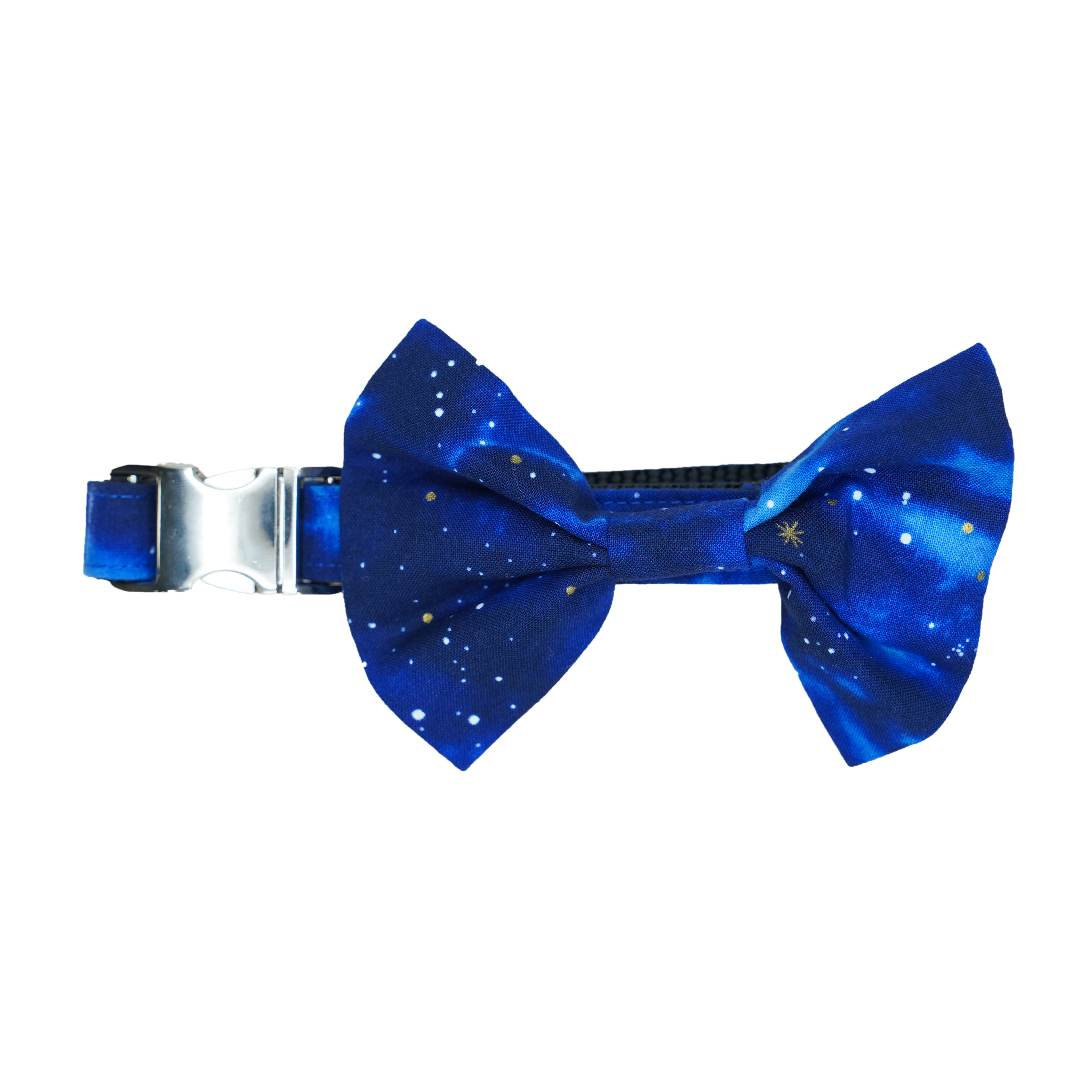 Blue Celestial Sky Bowtie Collar