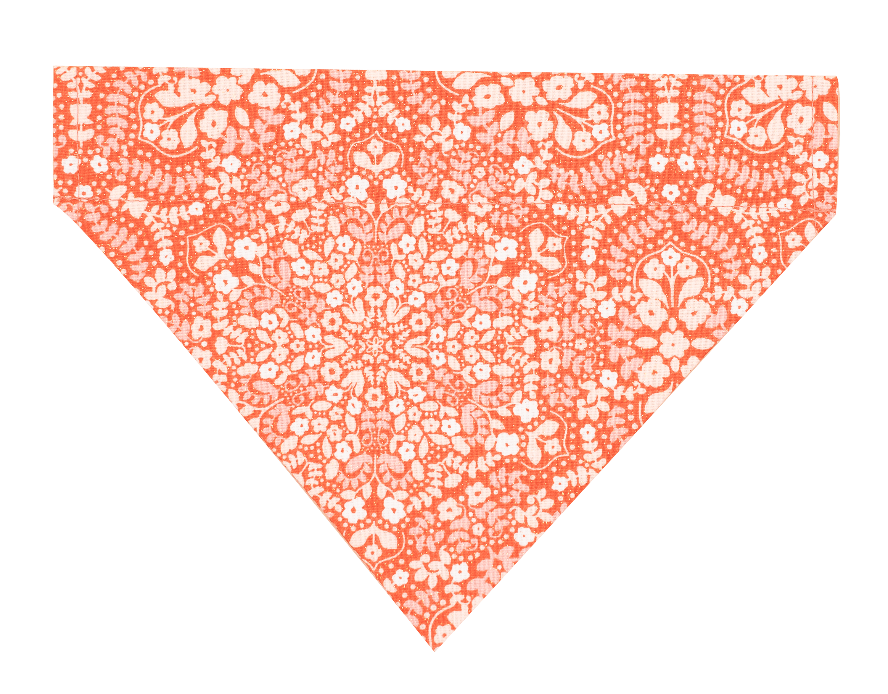 Peaches and Cream Slip Over Collar Bandana