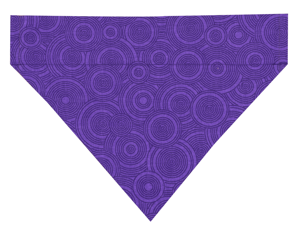Galactic Purple Slip Over Collar Bandana
