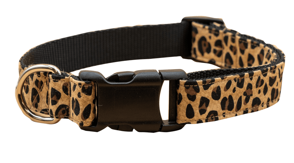Tan Cheetah Collar