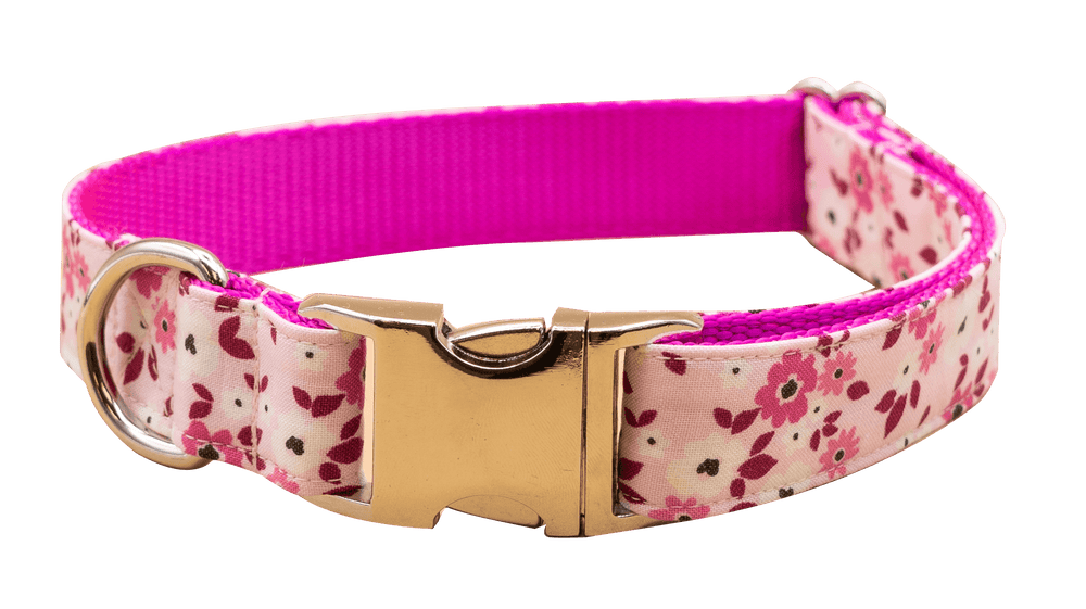 Fuschia Flower Collar