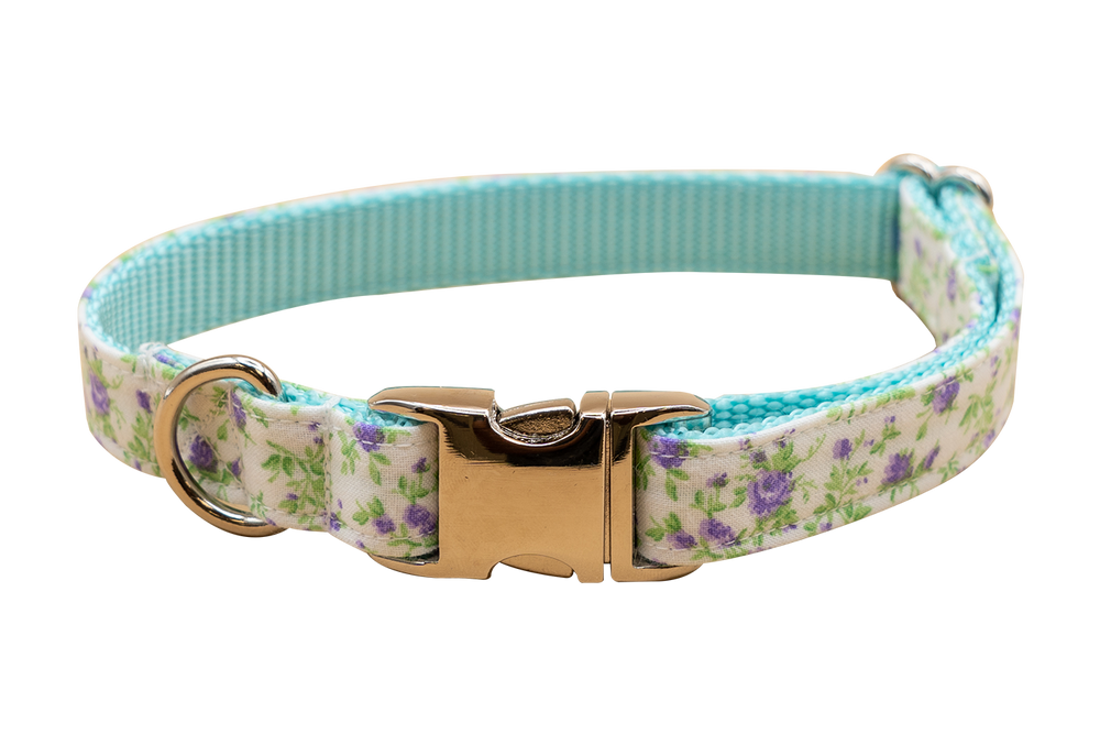 Mini Purple Rose Collar