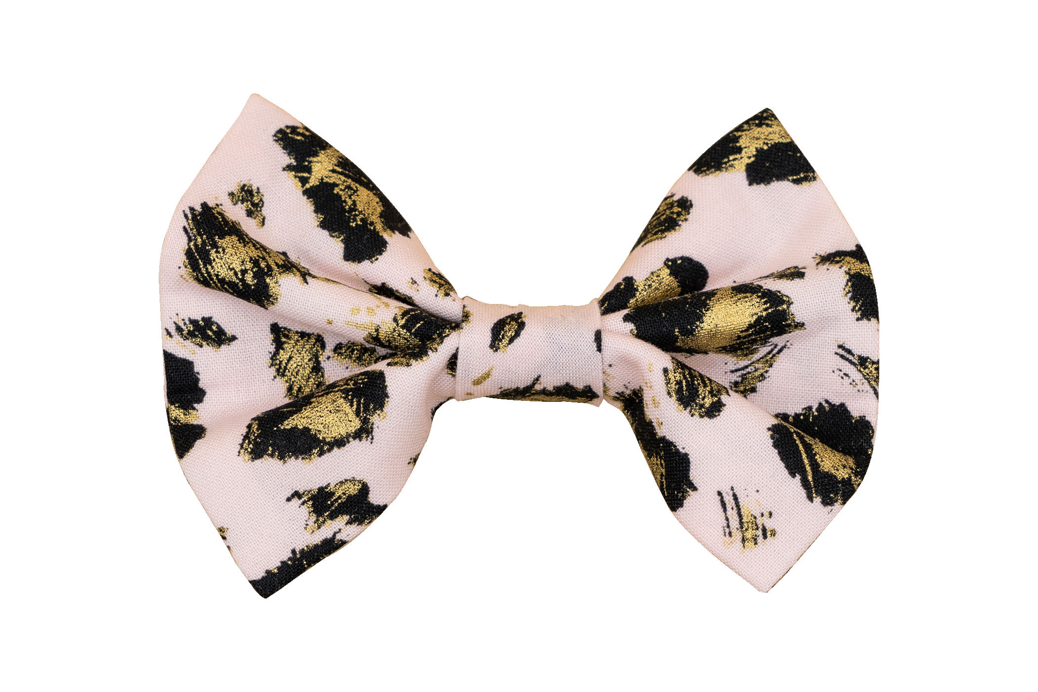 Pink Leopard Bowtie