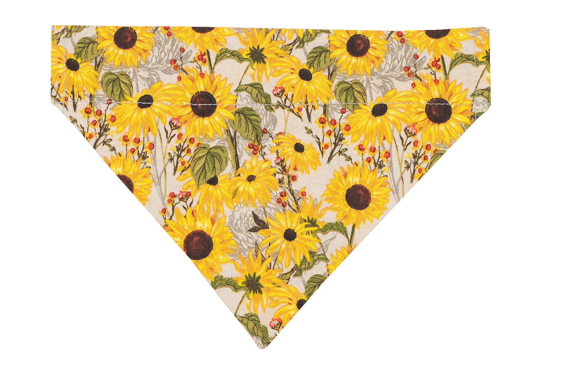 Sunflowers Slip Over Collar Bandana