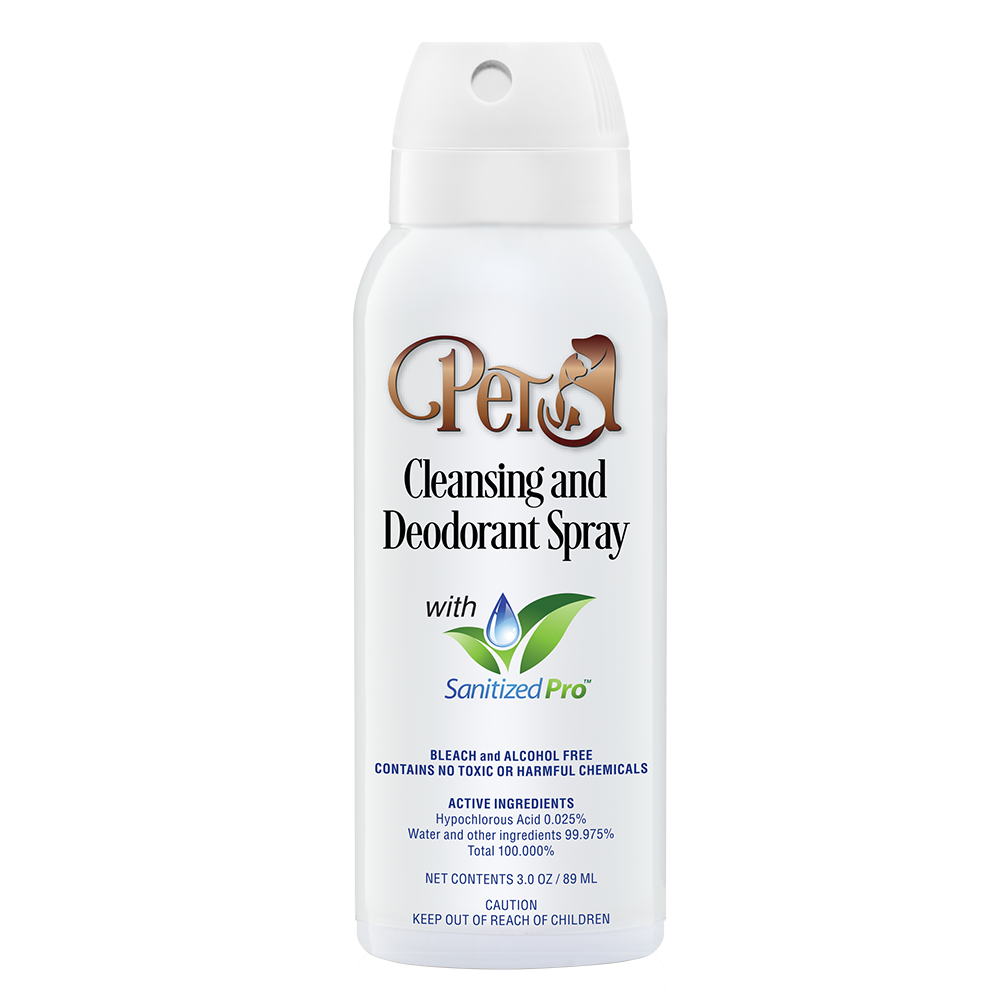 Sanitized Pro Pet Cleansing and Deodorant Spray- 3 oz, 48 count per case