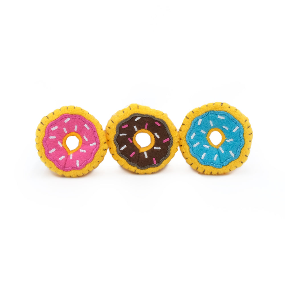 ZippyClaws Mini Donutz 3-Pack
