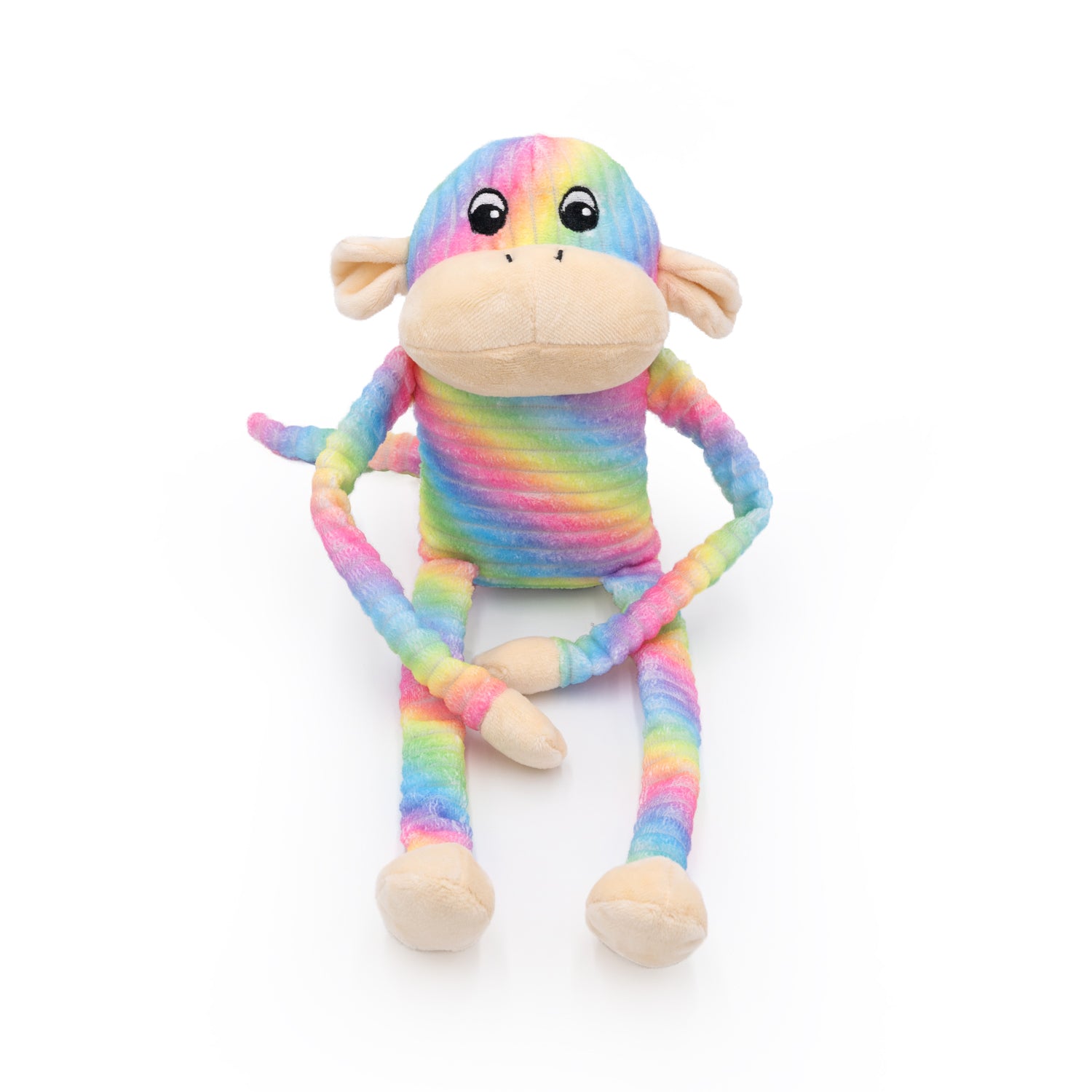Spencer the Crinkle Monkey - Large Rainbow 24/cs