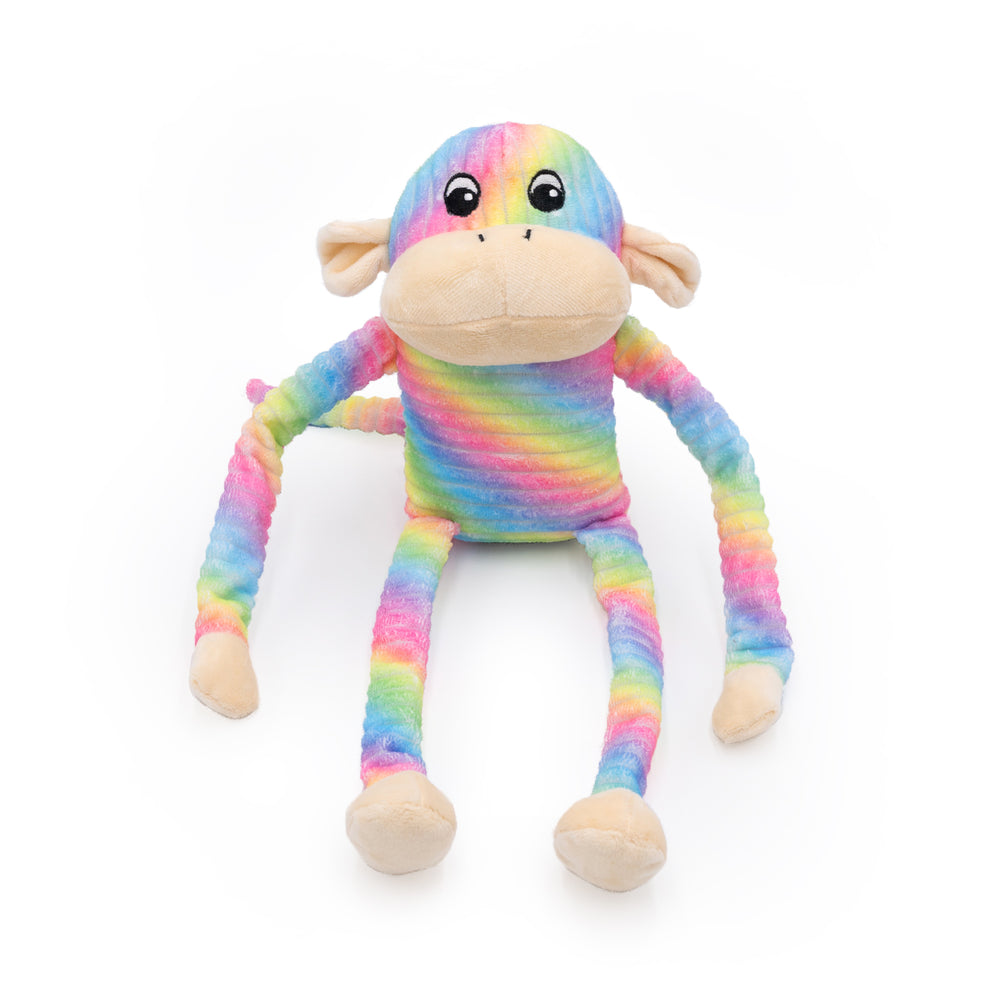 Spencer the Crinkle Monkey - Large Rainbow 24/cs