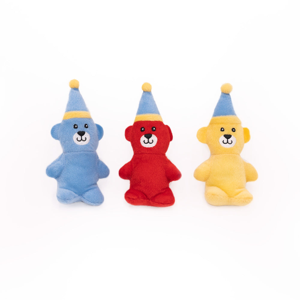 Miniz 3-Pack - Birthday Bears 24/cs