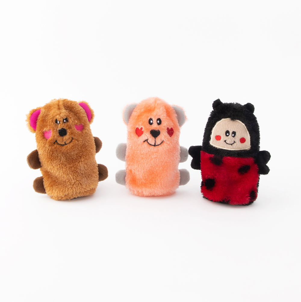 Valentine's Squeakie Buddies - 3-Pack