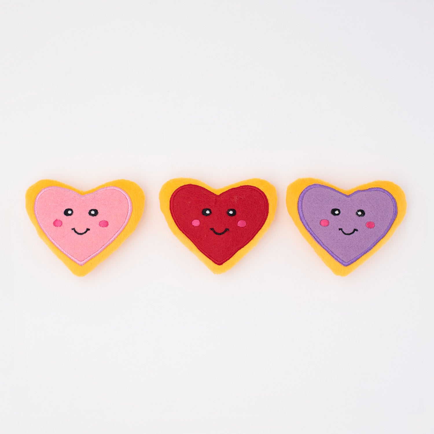 Valentine's Miniz 3-pack Heart Cookies