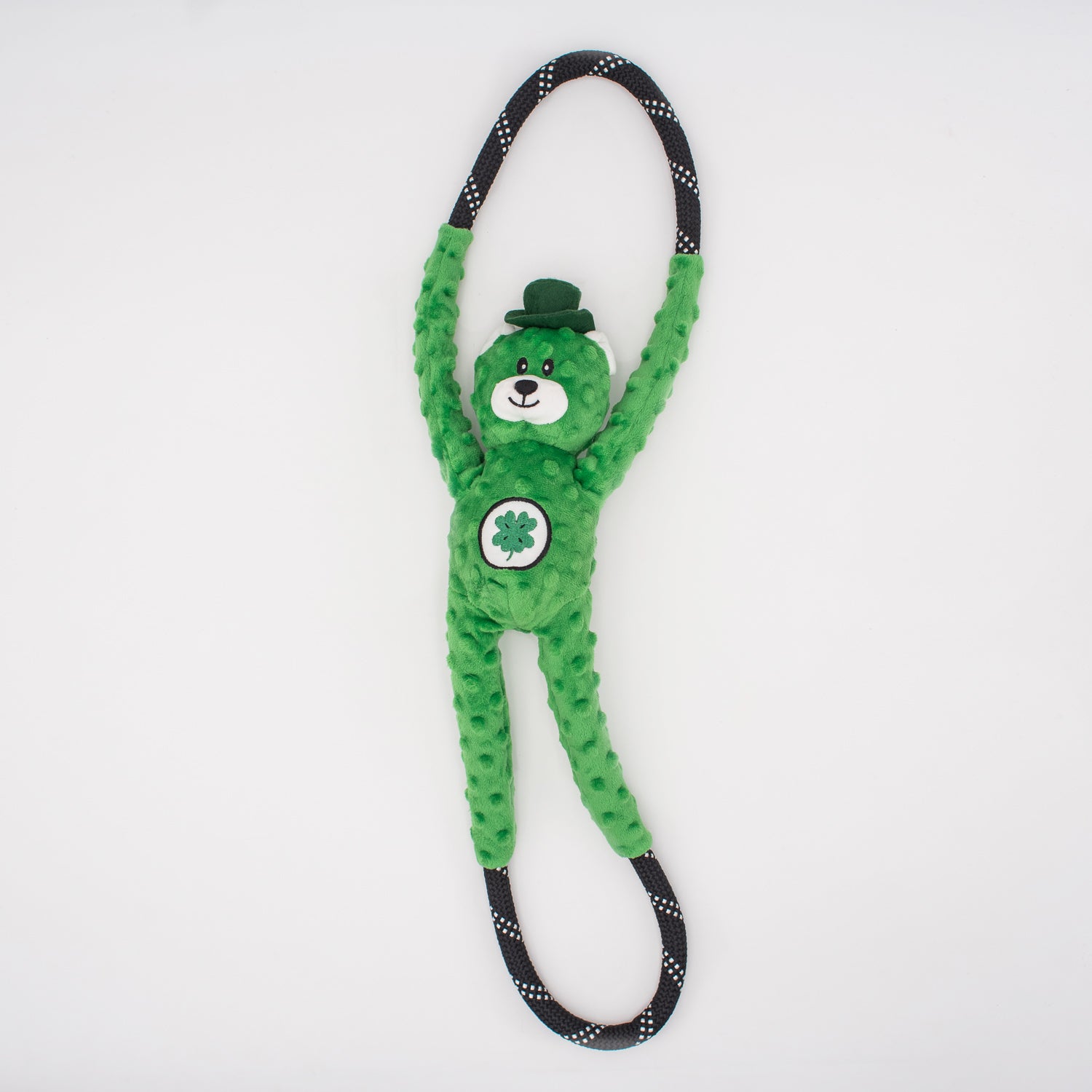 St. Patrick's Rope Tugz - Lucky Bear
