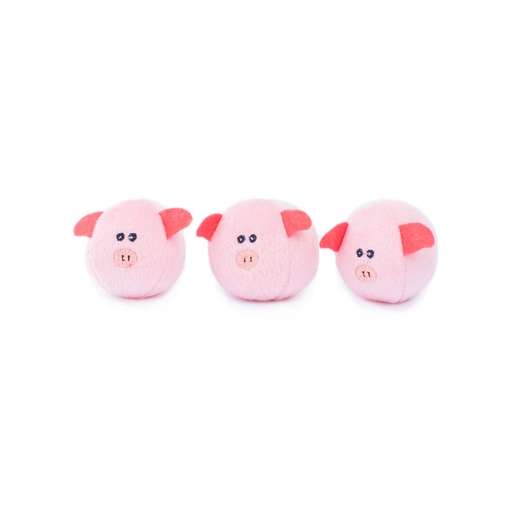 Zippy Burrow - Barn with Pig Bubble Babies