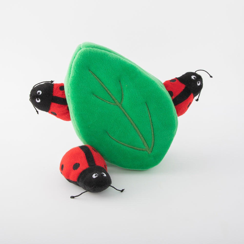 Zippy Burrow - Ladybug and Leaf