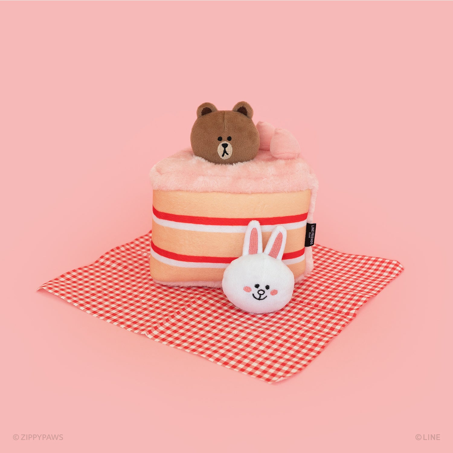 Zippy Burrow™ - Brown and Friends in Cake – Savvy Chic Pawz