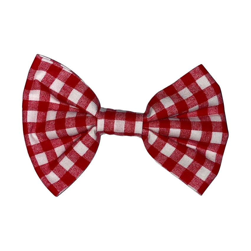 Red Gingham Bowtie