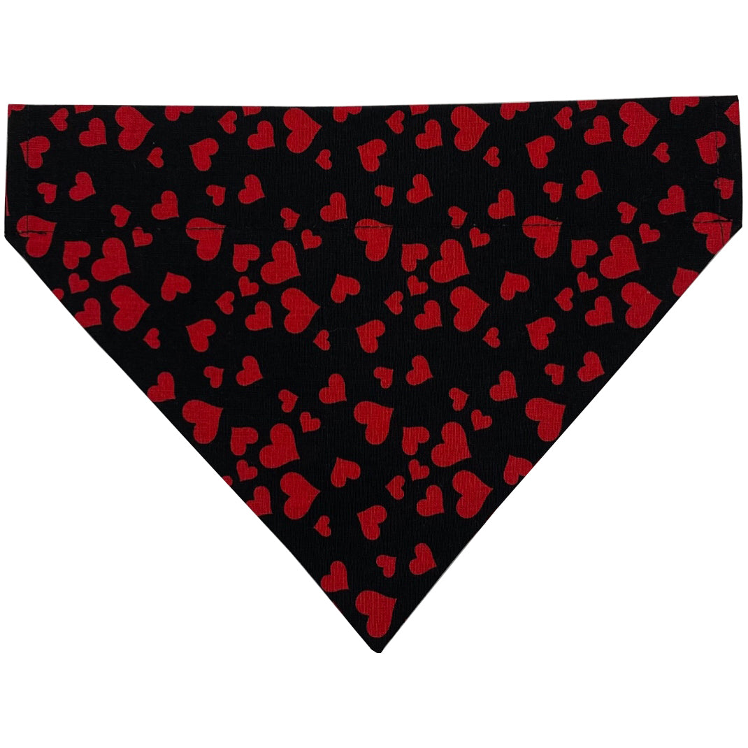 Heart of Hearts Slip Over Collar Bandana