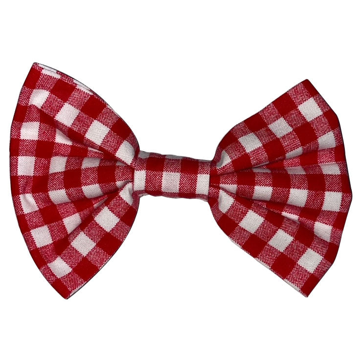 Red Gingham Bowtie