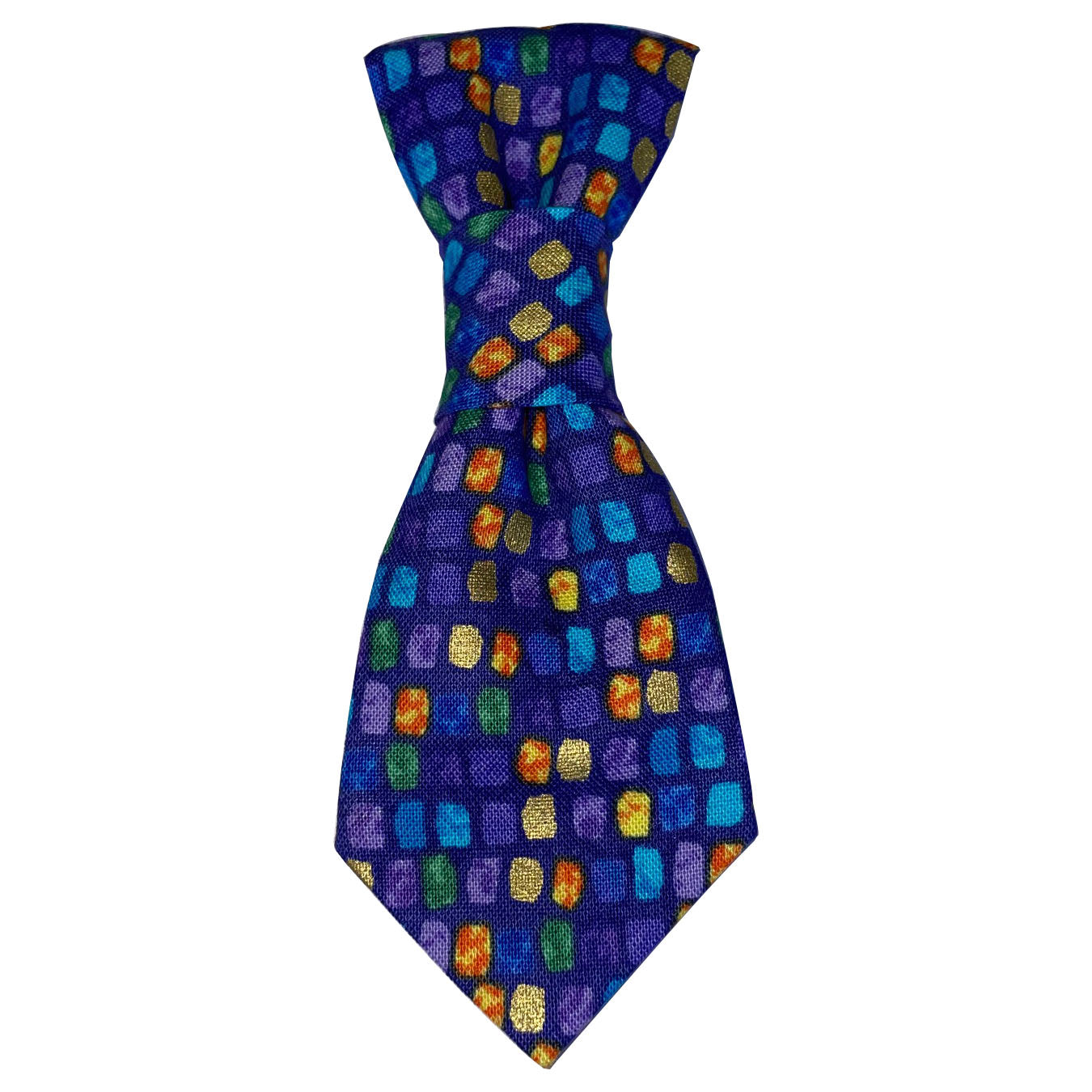 Purple Mosaic Tie