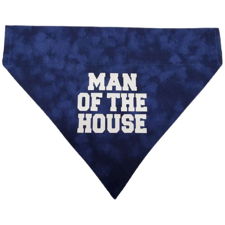 Man of The House Slip Over Collar Bandana