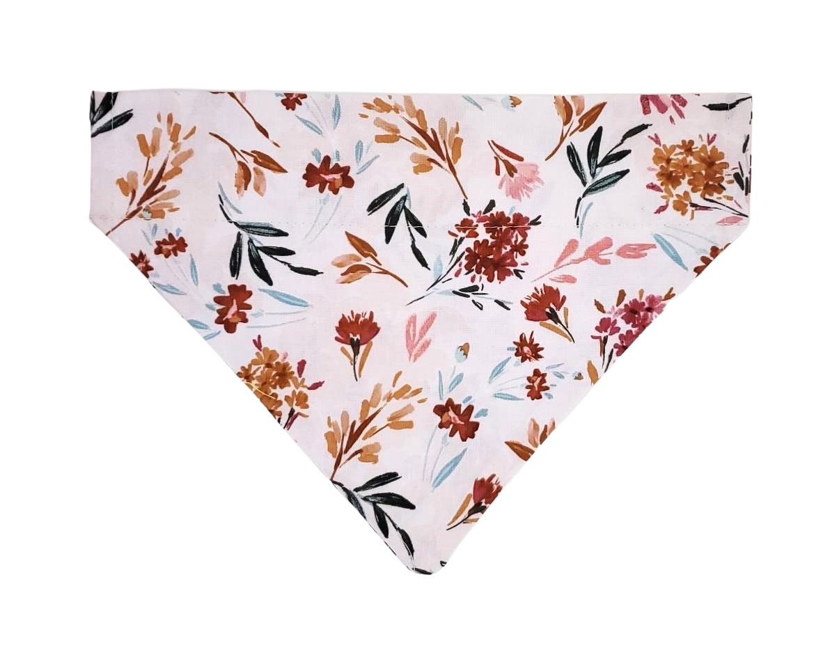 Wildflowers Slip Over Collar Bandana